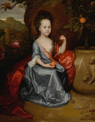 Godfried Schalcken - Portrait of a young girl believed to be Anne Conslade.webp