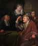L'examen médical - Godfried Schalcken — widok dzieła