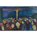 Reprodukcja obrazu Golgotha - Edvard Munch