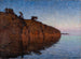 o zachodzie słońca - Gottfrid Kallstenius — widok dzieła