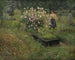 Scena cmentarza - Gottfrid Kallstenius — widok dzieła