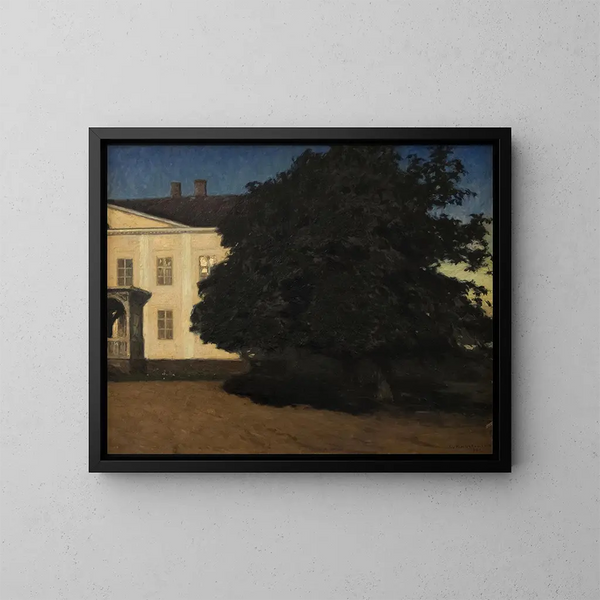 Le Manoir - Gottfrid Kallstenius — oprawiony obraz na ścianie