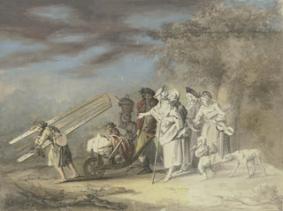 L'artysta w ruchu - Gottlieb Welt — widok dzieła