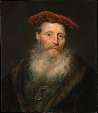 Govert Flinck - Bearded Man with a Velvet Cap.webp