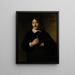 Portret mężczyzny - Govert Flinck — oprawiony obraz na ścianie
