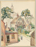 Provincetown z poranną mgłą - Grace V. Kelly — widok dzieła