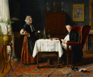 Spokój - Gérard Portielje — widok dzieła