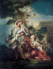 Noli Me Tangere - Gregorio de Ferrari — widok dzieła