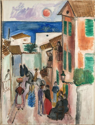 Gsta Sandels - Street in Palma.webp