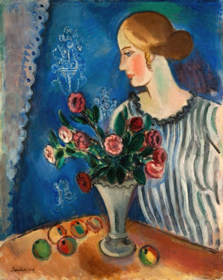 Gsta Sandels - Woman and Still Life.webp