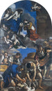 Pogrzeb Świętej Pétronille - Guercino — widok dzieła