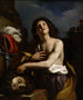 Davida z głową Goliata - Guercino — widok dzieła