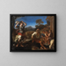 Erminia i pasterzy - Guercino — oprawiony obraz na ścianie