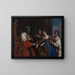 Esther przed Asueryuszem - Guercino — oprawiony obraz na ścianie