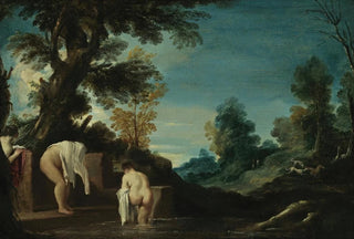 Guercino - Landscape with Bathing Women.webp