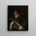 Mars - Guercino — oprawiony obraz na ścianie