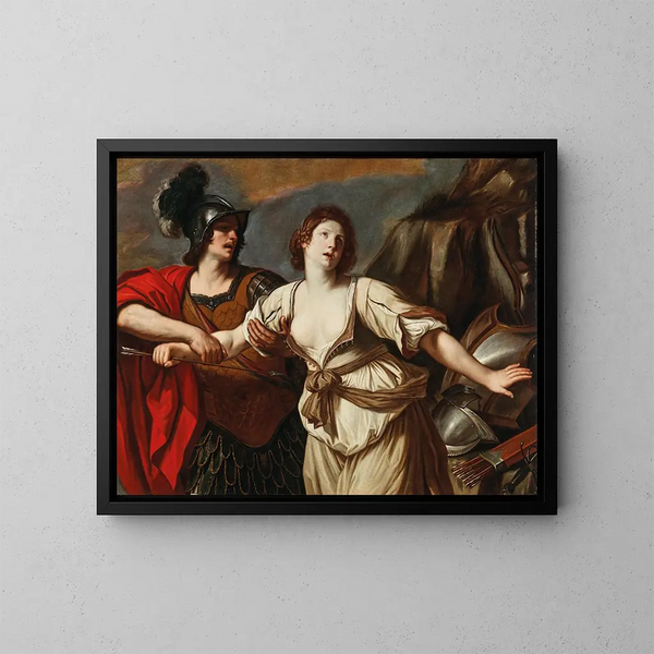 Rinaldo i Armida - Guercino — oprawiony obraz na ścianie