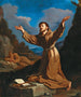 Święty Franciszek otrzymujący stygmaty - Guercino — widok dzieła