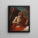 Święty Hieronim - Guercino — oprawiony obraz na ścianie