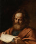 Saint Luc - Guercino — widok dzieła
