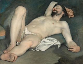 Guido Cagnacci - Reclining Male Nude.webp