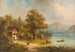 Nad jeziorem Lucerne - Guido Hampe — widok dzieła