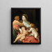 Charité - Guido Reni — oprawiony obraz na ścianie