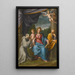 Świętej Rodziny z św. Franciszkiem - Guido Reni — oprawiony obraz na ścianie