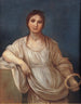 Portret dziewczynki z koroną - Guido Reni — widok dzieła