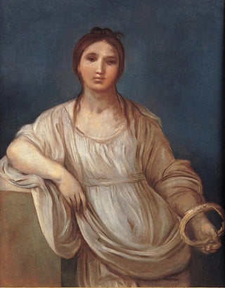 Guido Reni - Portrait of girl with a crown.webp