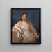 Portret dziewczynki z koroną - Guido Reni — oprawiony obraz na ścianie