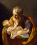 Święty Józef i Dzieciątko Jezus - Guido Reni — widok dzieła