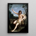 Święty Jan Chrzciciel na pustyni - Guido Reni — oprawiony obraz na ścianie