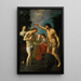 Chrzest Chrystusa - Guido Reni — oprawiony obraz na ścianie