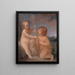 L'Enfant Jésus et saint Jean - Guido Reni — oprawiony obraz na ścianie