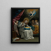 La Vierge cousant accompagnée de quatre anges dite La Couseuse - Guido Reni — oprawiony obraz na ścianie