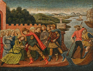 Le Retour d'Ulysse - Guidoccio Cozzarelli — widok dzieła