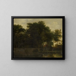 Guillam Dubois - Swan Lake in a Park.webp