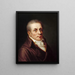 Portret Ignace'a Vanlerberghe 1758-1819 bankier i dostawca broni - Guillaume Descamps — oprawiony obraz na ścianie