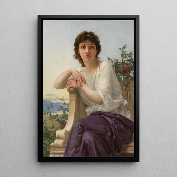 Kontemplacja - Guillaume Seignac — oprawiony obraz na ścianie