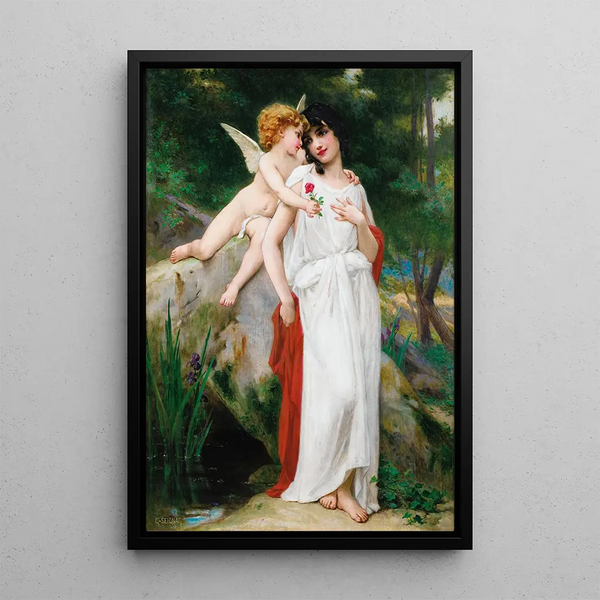 Pierwsza miłość - Guillaume Seignac — oprawiony obraz na ścianie