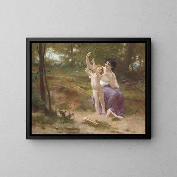 L'amour désarmé - Guillaume Seignac — oprawiony obraz na ścianie