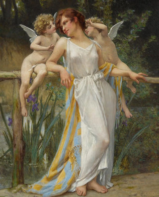 Guillaume Seignac - Psyche With Putti.webp