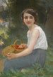 La fille aux cerises - Guillaume Seignac — widok dzieła
