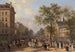 Le boulevard des Italiens, Paryż - Giuseppe Canella — widok dzieła