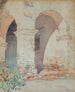 Mission San Juan Capistrano - Gunnar Mauritz Widforss — widok dzieła