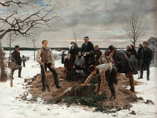 Gustaf Cederstrm - A Funeral in Alsike.webp