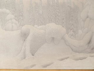 Du Dovrefjell - Gustaf Fjaestad — widok dzieła