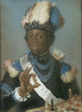 Gustaf Lundberg - Adolf Ludvig Gustav Albert Couschi about 17471822 called Badin.webp