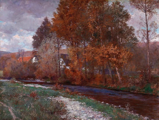 Sur la Krems - Gustav Bamberger — widok dzieła